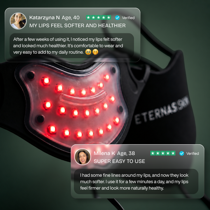 LED Lip Mask — 850nm Near-Infrared Lip Therapy