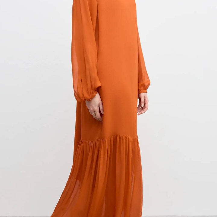 Scarf Maxi dress