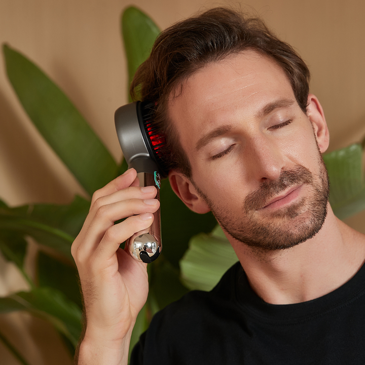 Hair Growth LED Comb — 850nm Infrared + EMS Microcurrent