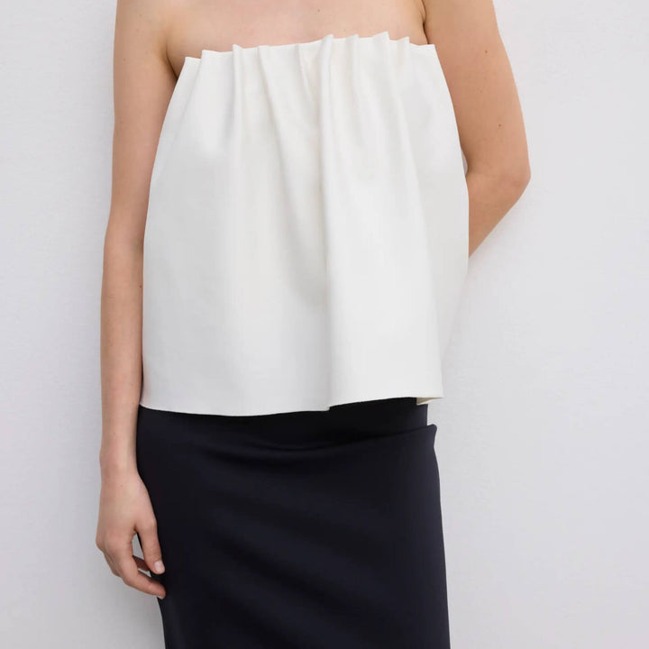 Rouched tube dress