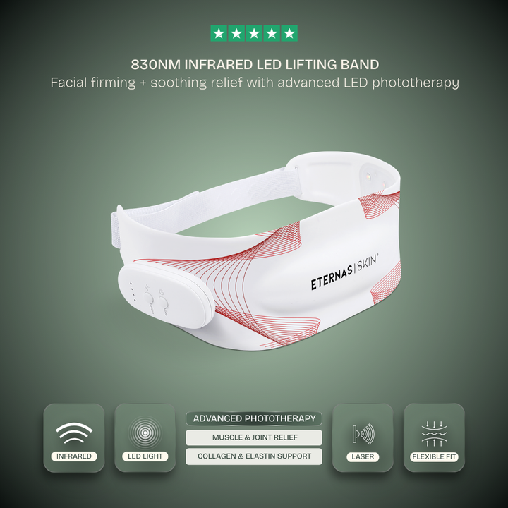 MultiRelief™ Infrared Lifting Band — 830nm Skin & Pain Therapy