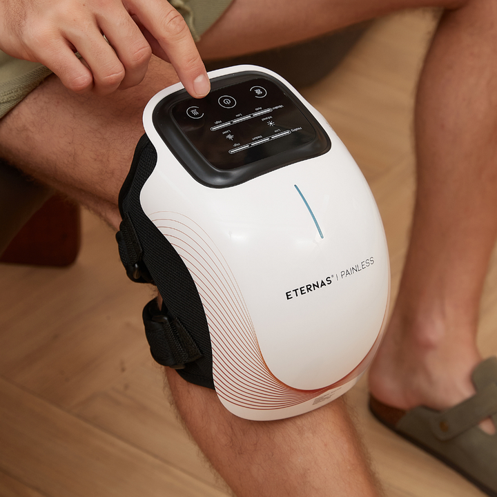 Cordless Knee Massager — Infrared, Heat, Vibration & Laser Therapy