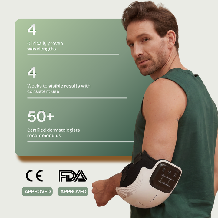 Cordless Knee Massager — Infrared, Heat, Vibration & Laser Therapy