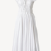 Ceres Organic Cotton Midi Dress White