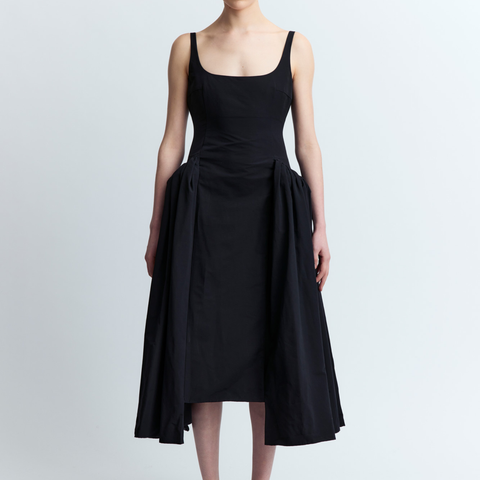 Vezile Midi Dress Black