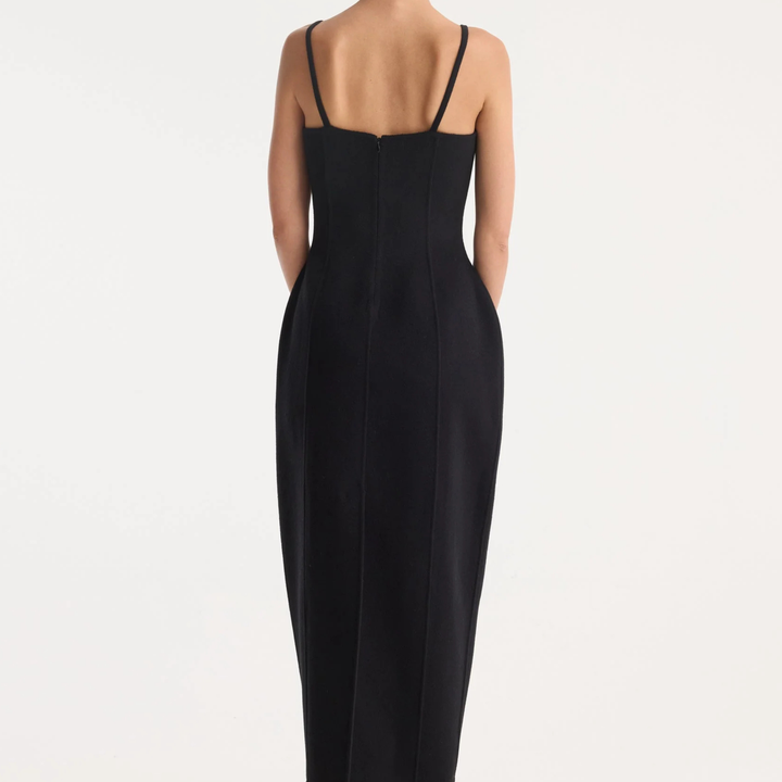 Sculptural Double-Faced Dress