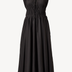 Ceres Organic Cotton Midi Dress Black