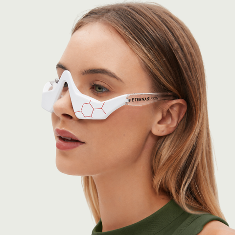 Eye Repair Device — 630nm Red LED + EMS Microcurrent
