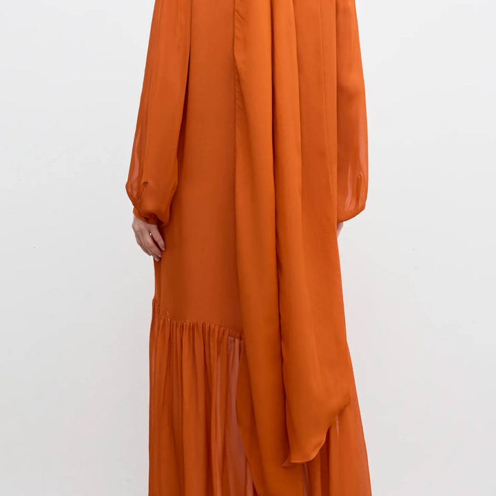 Scarf Maxi dress