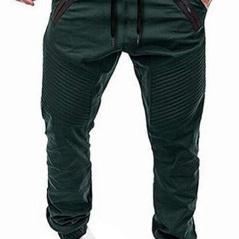 Jogger Drawstring Elastic Outdoor Trousers with Pockets