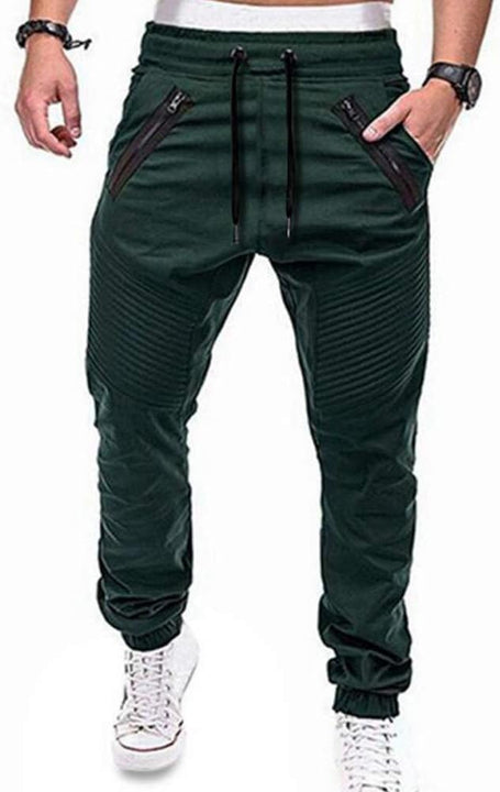 Jogger Drawstring Elastic Outdoor Trousers with Pockets