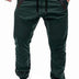 Jogger Drawstring Elastic Outdoor Trousers with Pockets
