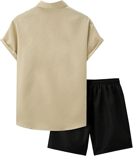 Men's 2 Piece Outfits Shorts Set