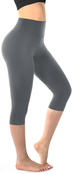 Women’s Cropped Capri Leggings – Stylish Yoga