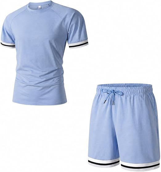 Mens Short Sets 2 Piece Outfits Fashion