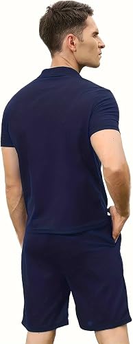 Men’s 2-Piece Tracksuit Set – Quarter-Zip Sweatshirt