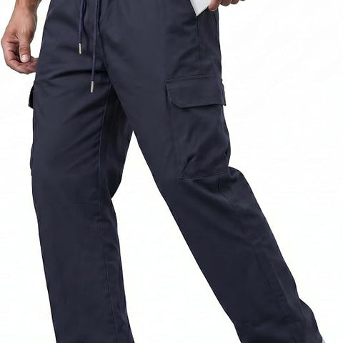 Elastic Waist with Adjustable Drawstring Pants