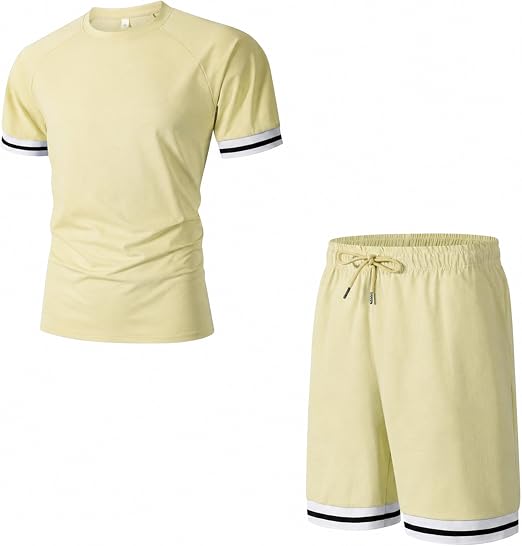 Mens Short Sets 2 Piece Outfits Fashion