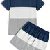 Men’s 2-Piece Graphic T-Shirt & Drawstring Shorts Set