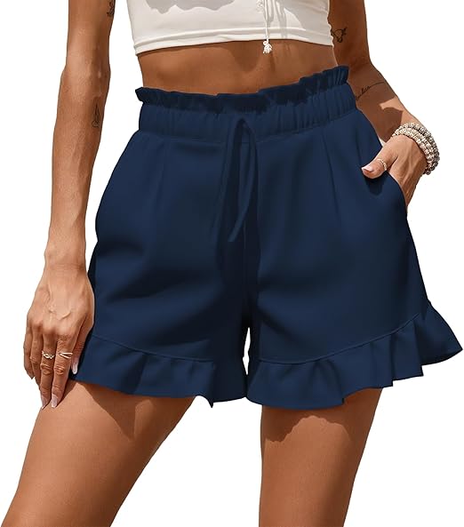 Casual Drawstring Shorts for Women