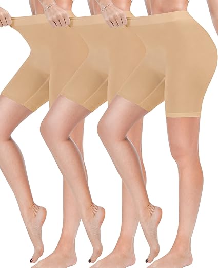 3 Pack Slip Shorts for Women Under Dress