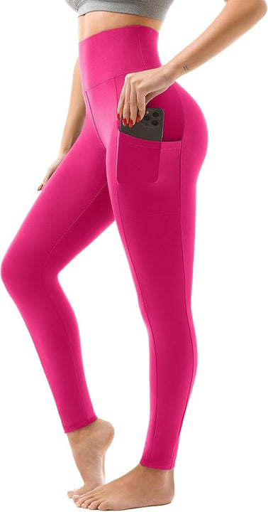 High Waisted Leggings with Pockets Women