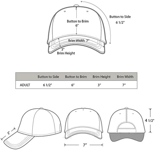 Classic Baseball Cap Adjustable Fit for Everyday Outdoor