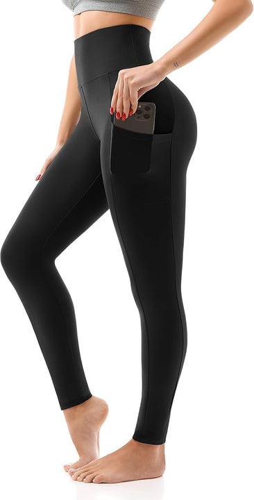 High Waisted Leggings with Pockets Women