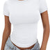 Women's Casual Soft Cotton Short Sleeve T-Shirt