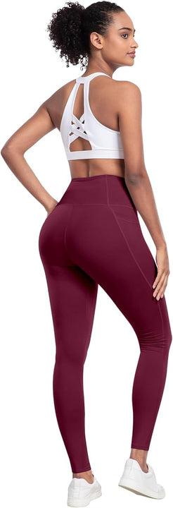 Leggings with Pockets for Women, 6 Packs