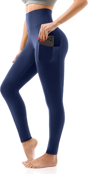 High Waisted Leggings with Pockets Women
