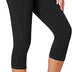Women’s High Waist Capri Leggings with Pockets