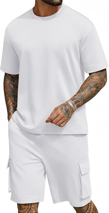 Men’s 2-Piece Shirt & Shorts Set