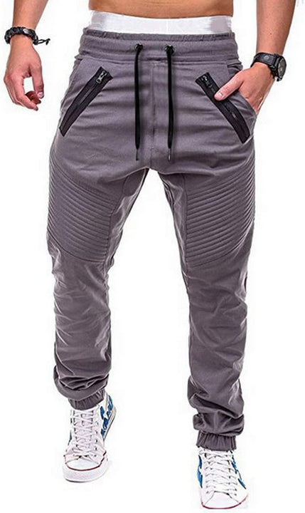 Men's cargo joggers, slim fit cargo pants