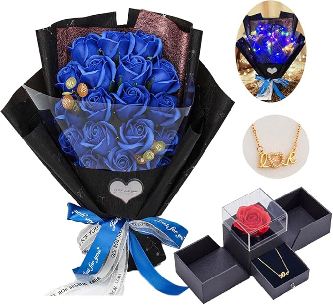 Artificial Roses Bouquet – Preserved Rose Flower