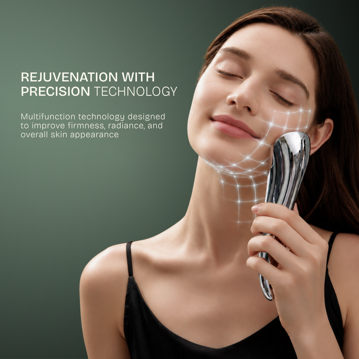 24K Gold Multi-RF Beauty Wand — 5 Modes for Face & Body