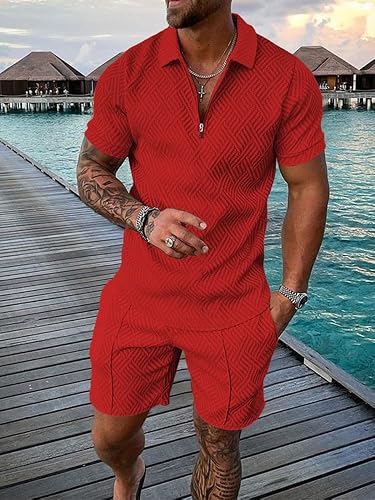 Men’s 2-Piece Summer Short Set