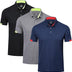 3 Pack Men's Polo Shirts Quick Dry Short