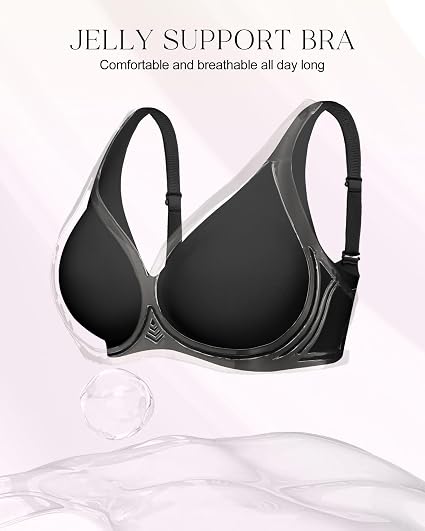 Jelly Bra for Women - Deep V Push Up Bras