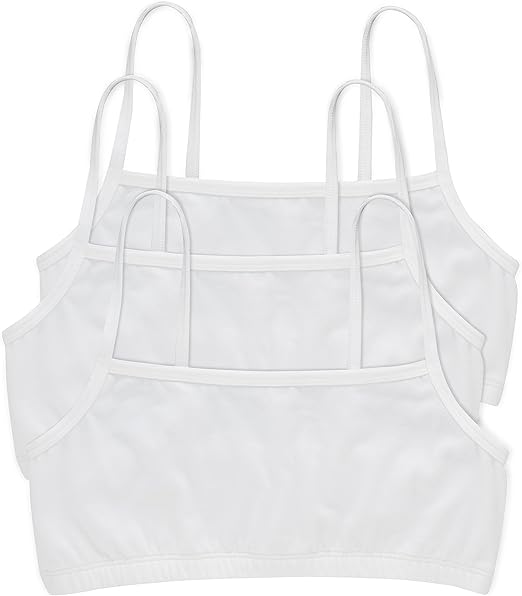 Women's Adjustable String Bralette Set – 3-Pack