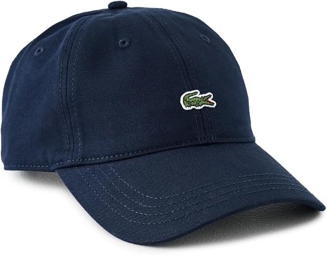 Men's Cotton Twill Side Logo Cap