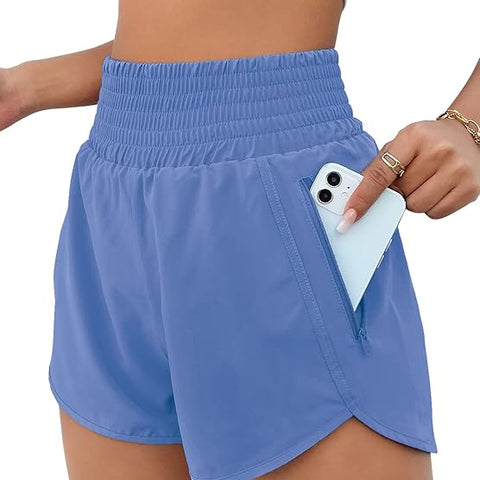 Women’s High-Waisted Gym Shorts | Running & Training Shorts