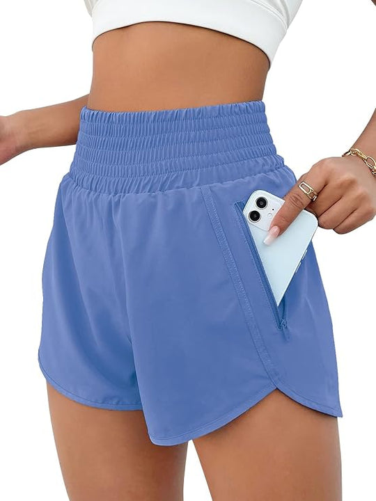Women’s High-Waisted Gym Shorts | Running & Training Shorts