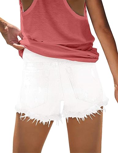 Women’s Distressed Denim Shorts | Casual Jean Shorts