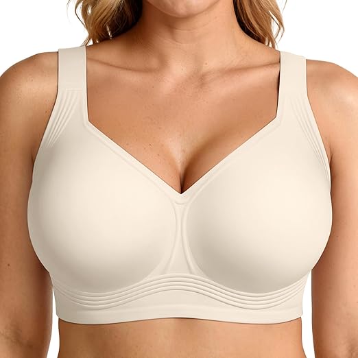 Women's No Underwire Jelly Push Up Bra