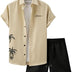 Men's 2 Piece Outfits Shorts Set