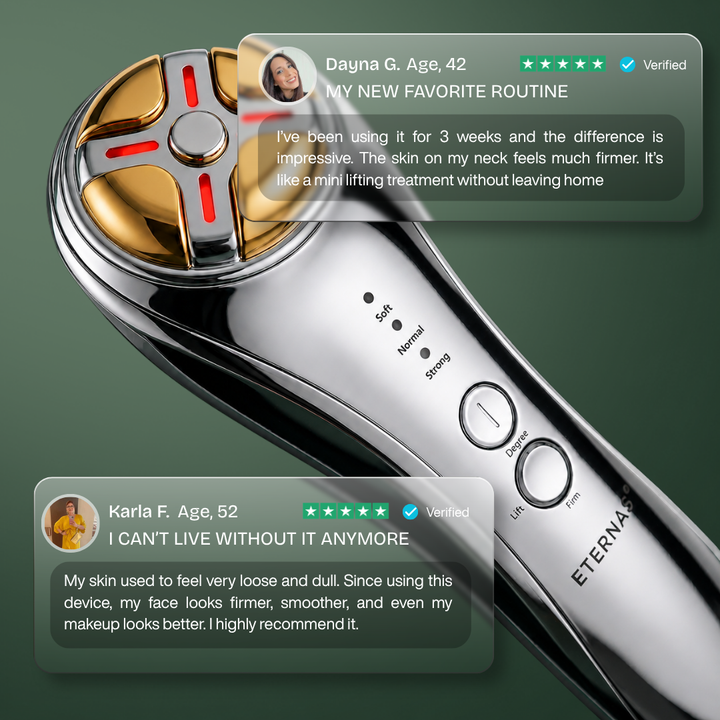 24K Gold Multi-RF Beauty Wand — 5 Modes for Face & Body