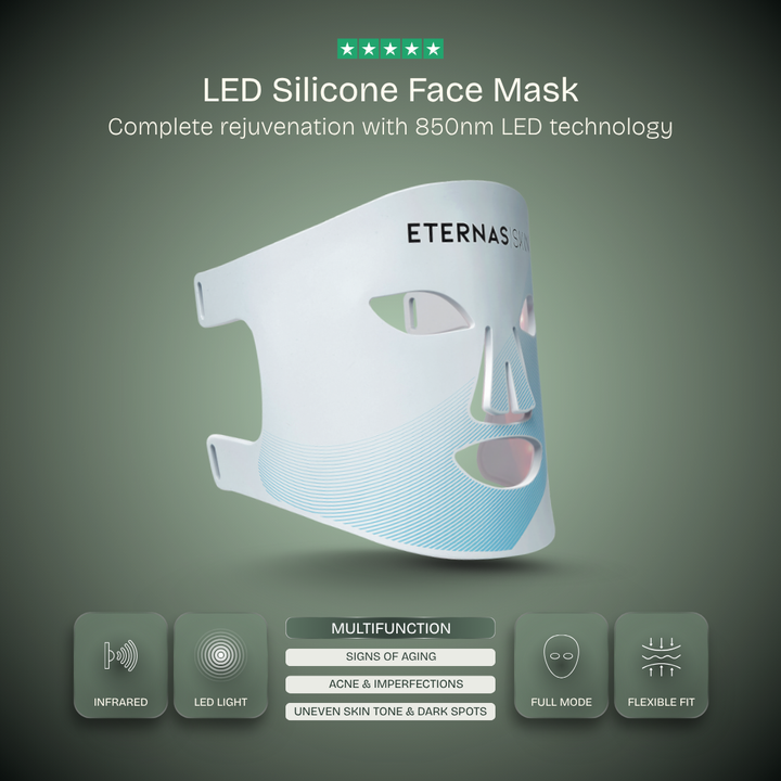 Pro LED Face Mask — 850nm Near-Infrared & Red Light Therapy