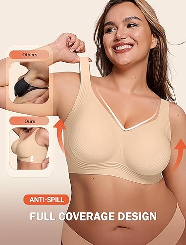 Women's No Underwire Jelly Push Up Bra
