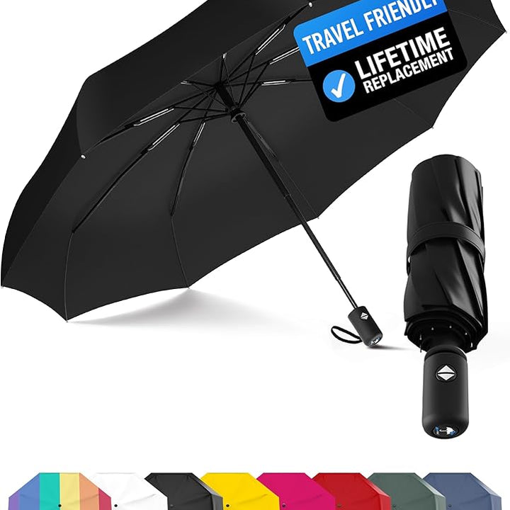 Rain-Mate Windproof Compact Umbrella